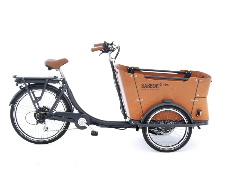 Fudges Cycles Babboe Curve-E Electric Cargo Service Child Toddler
