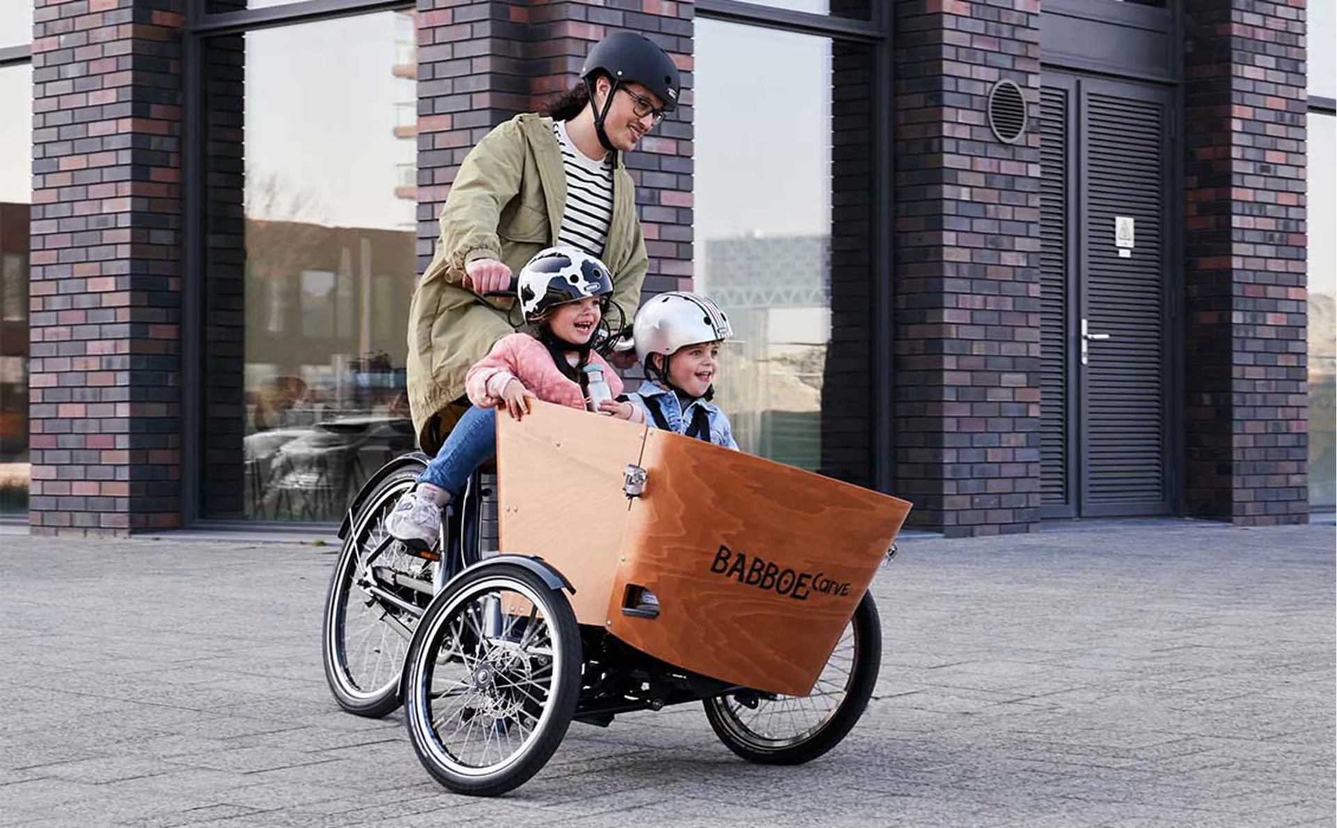 Fudge Cycles Fudges Cycles Babboe Carve Electric Cargo Service Child Toddler