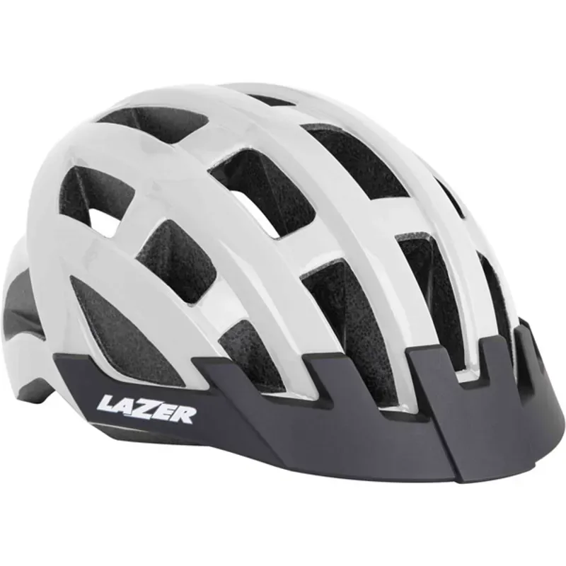 Lazer Compact Helmet in White
