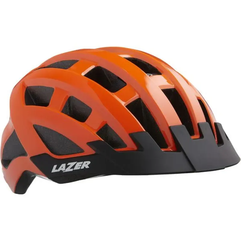 Lazer Compact Helmet in Flash Orange