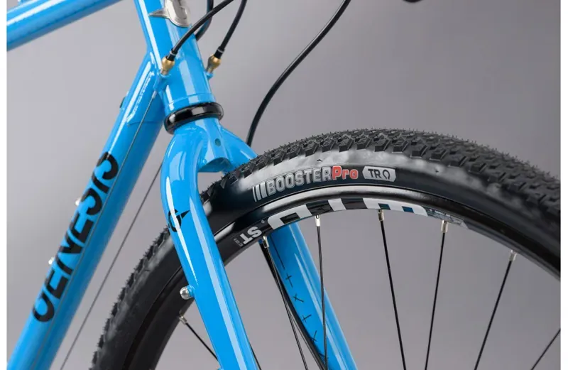 Genesis Croix De Fer 40 Steel Gravel Bike in Blue-5