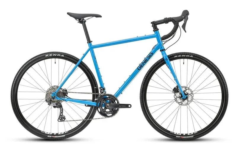 Genesis Croix De Fer 40 Steel Gravel Bike in Blue