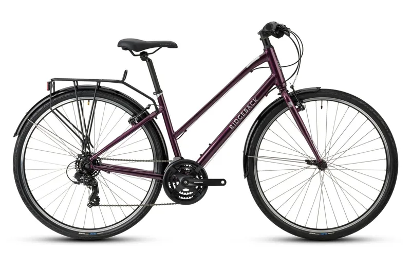 Fudges Cycles Ridgeback Speed Purple Open Frame Commuter Bike