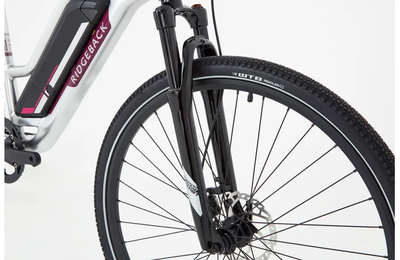 Ridgeback Arcus 1 Open Frame Electric Bike in Silver -5