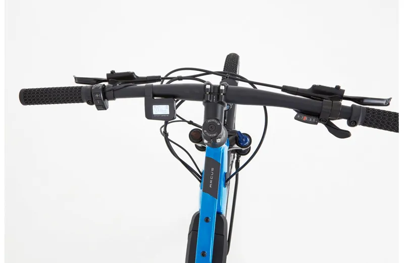Ridgeback Arcus 2 Open Frame Electric Hybrid Bike in Blue-2