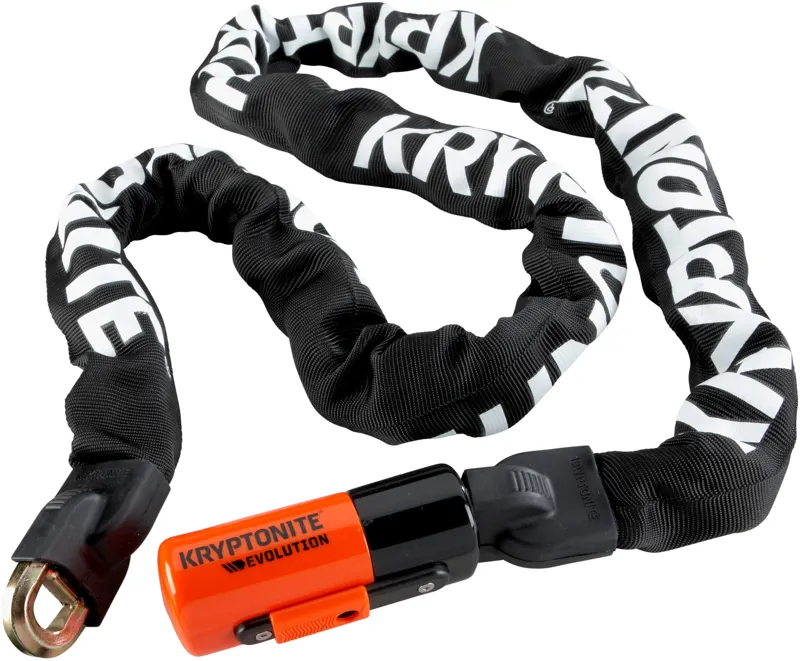 LOCK Evolution S4 Chain 160cm Black/ Orange 150 cm