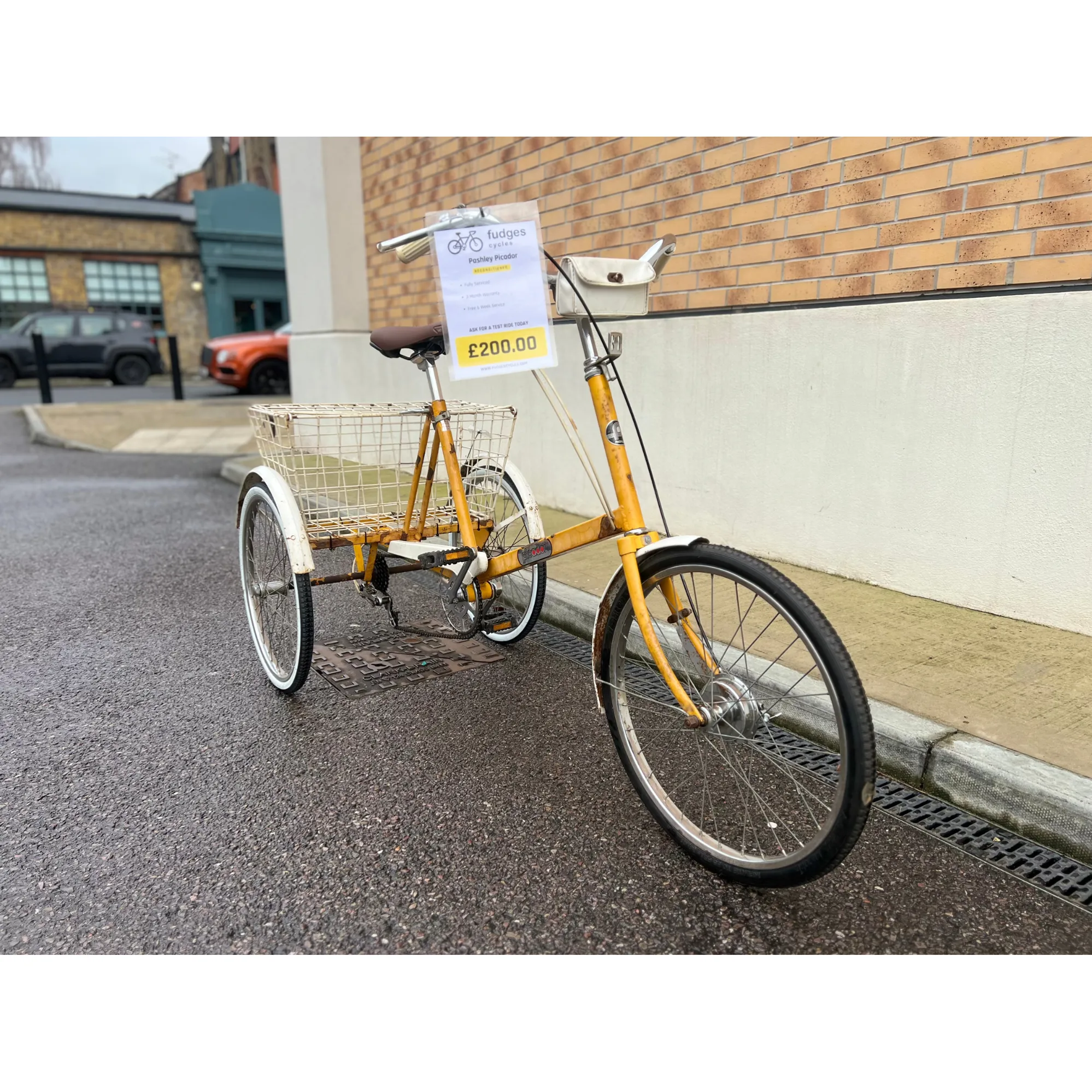 Pashley tricycle sale