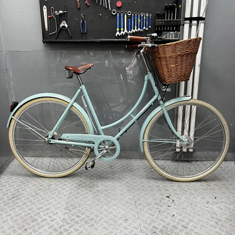 Fudge Cycles Pashley Brittania 22 Duck Egg Blue Refurbished fudges cycles bike