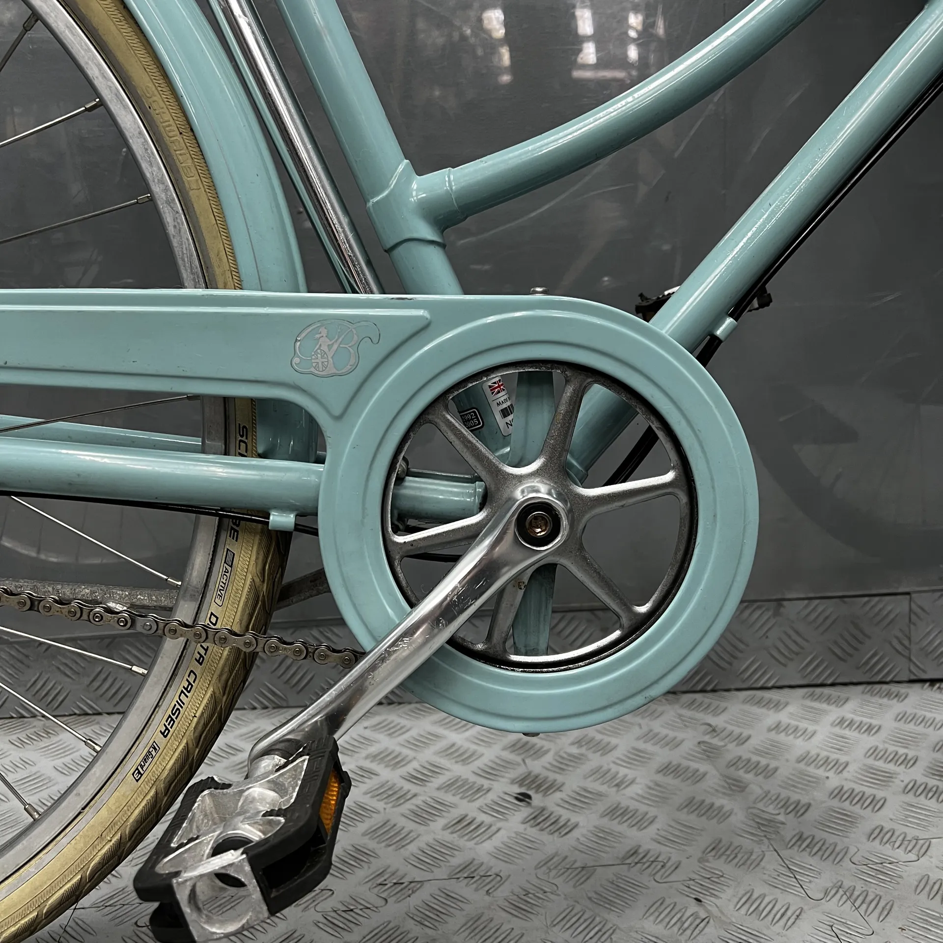 Pashley Brittania 22 Duck Egg Blue Refurbished fudges cycles bike