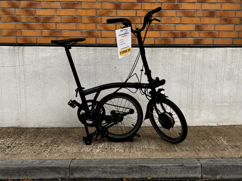 Refurbished Brompton H2L Electric - Black-1