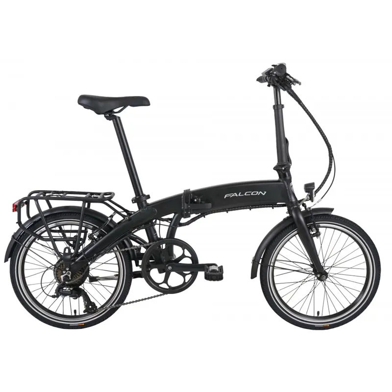 Falcon Flow Folding E-Bike - Black