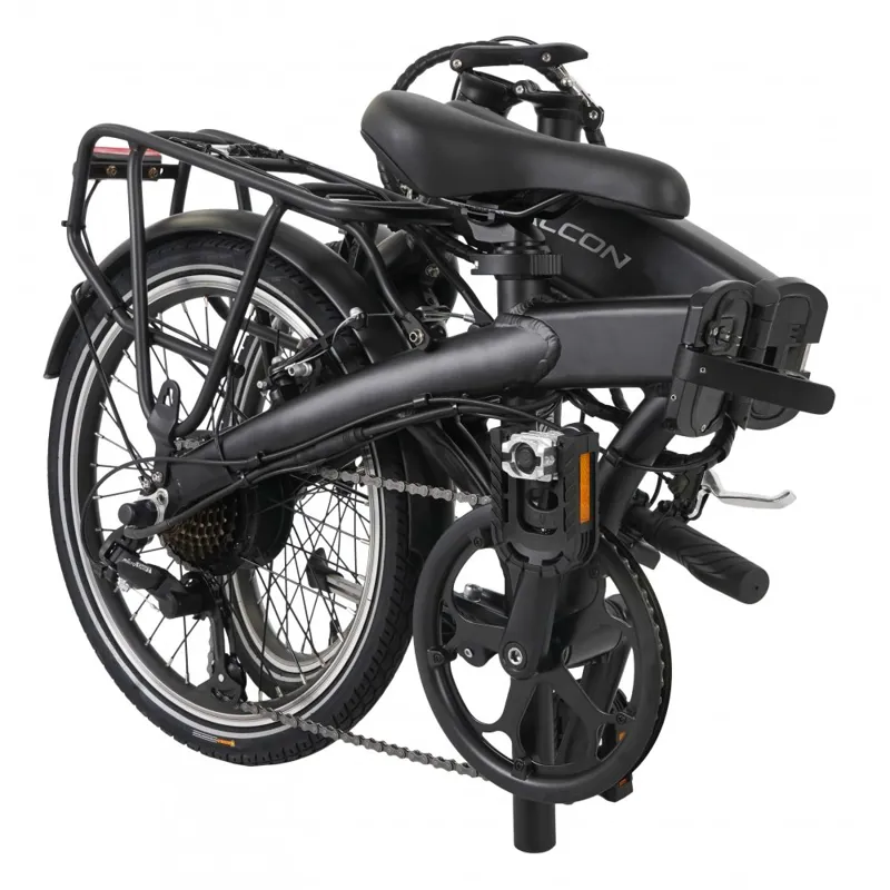 Falcon Flow Folding E-Bike - Black-2