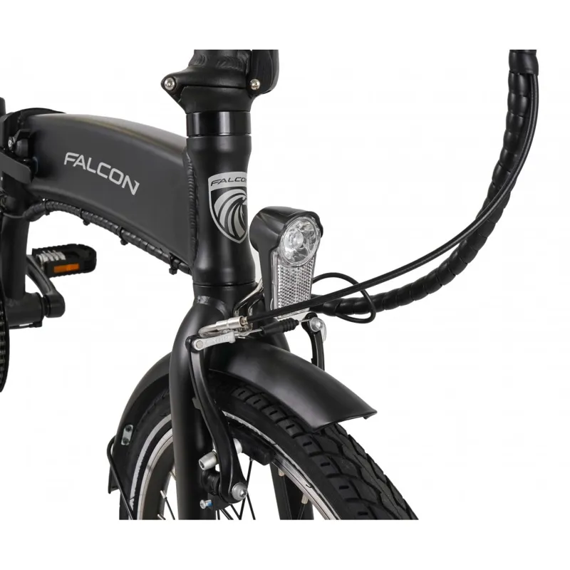 Falcon Flow Folding E-Bike - Black-4